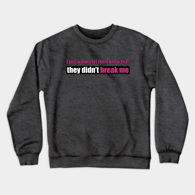 Pretty in Pink Crewneck Sweatshirt by Totally Major